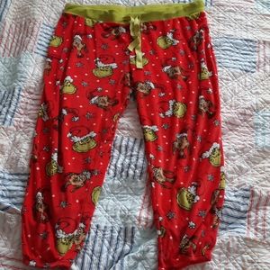 Grinch pj pants